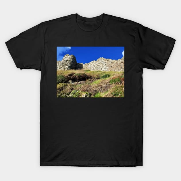 Peel Castle 01 T-Shirt by Kyarwon